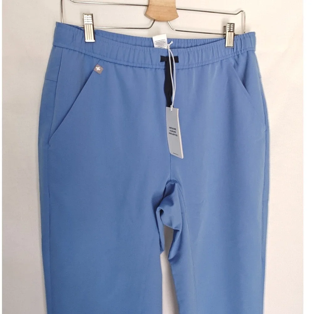 FIGS Tansen Jogger 2.0 Scrub Pants Celi Blue MXXSW2004T Small‎ Tall S T New
